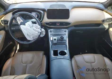 2021 Hyundai Santa Fe Calligraphy z USA, uszkodzony, nr VIN 5NMS5DAL1MH348339